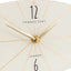 Bodhi Accessories Greenwich Mantel Clock Dark Walnut 11 inches House of Isabella UK