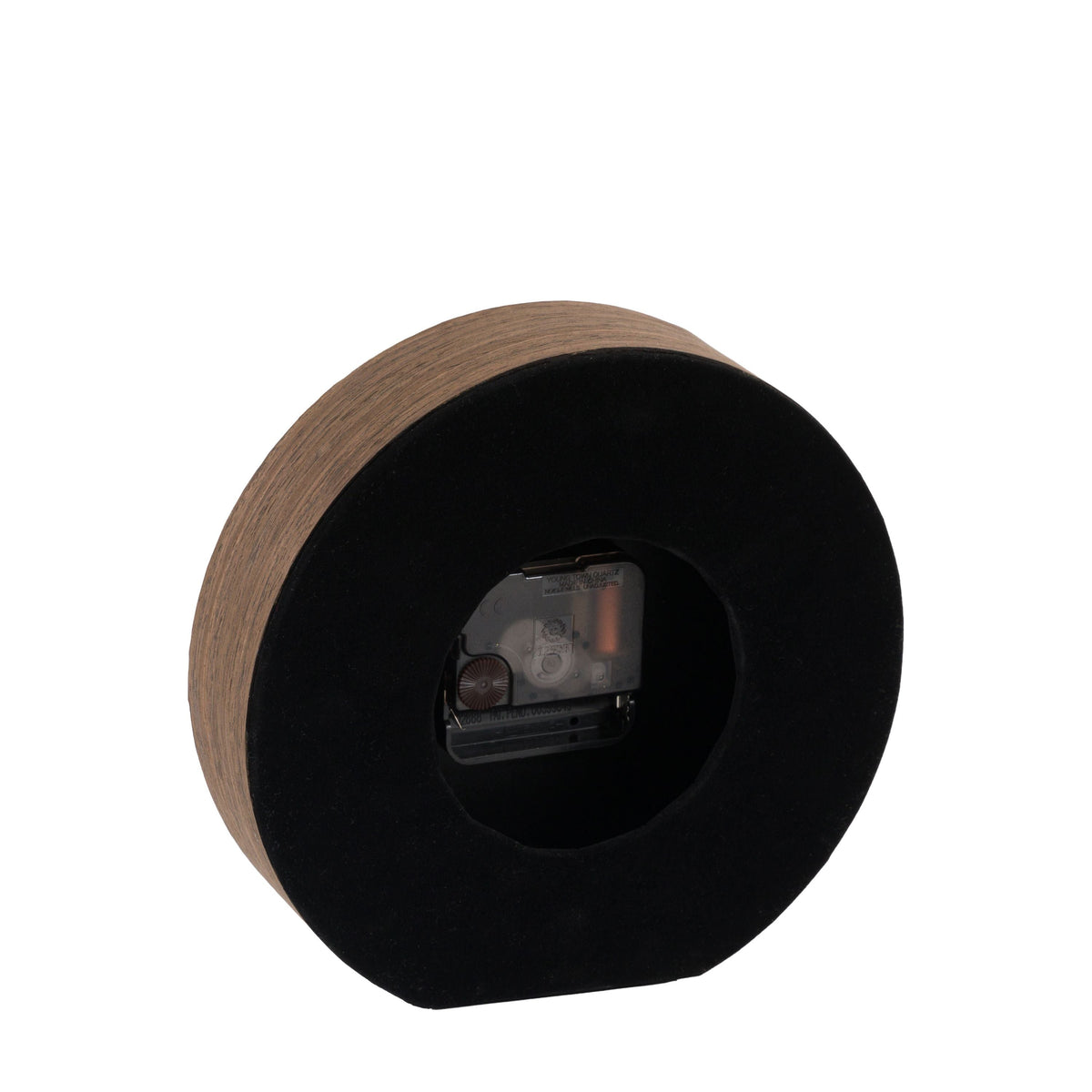 Bodhi Accessories Greenwich Mantel Clock Dark Walnut 8 inches House of Isabella UK