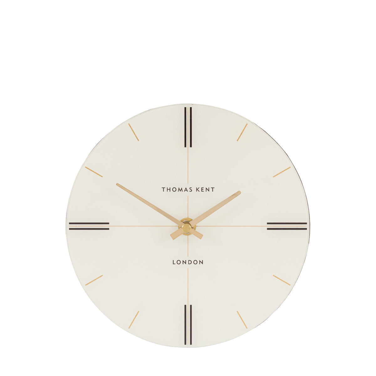 Bodhi Accessories Greenwich Mantel Clock Dark Walnut 8 inches House of Isabella UK