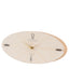 Bodhi Accessories Greenwich Mantel Clock Oak Stripe 11 inches House of Isabella UK