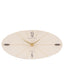 Bodhi Accessories Greenwich Mantel Clock Oak Stripe 11 inches House of Isabella UK