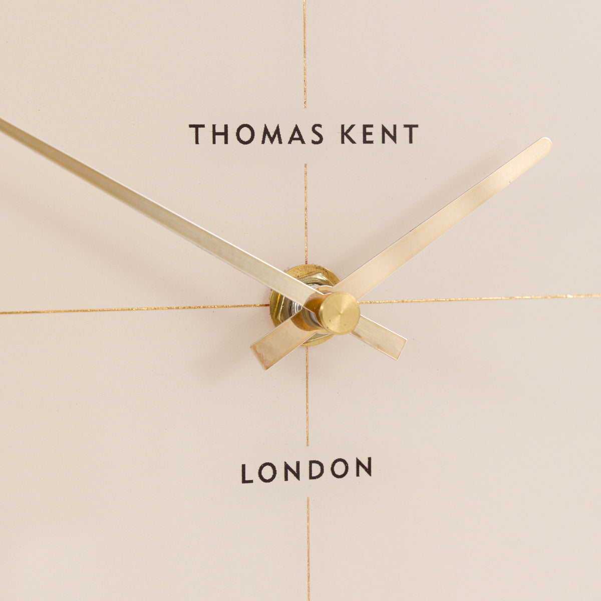Bodhi Accessories Greenwich Mantel Clock Oak Stripe 8 inches House of Isabella UK