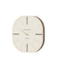 Bodhi Accessories Greenwich Wall Clock Snow White 22 inches House of Isabella UK
