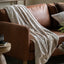 Bodhi Accessories Hampshire Faux Fur Throw Natural House of Isabella UK