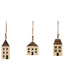 Bodhi Accessories Hanging Houses Set of 6 House of Isabella UK