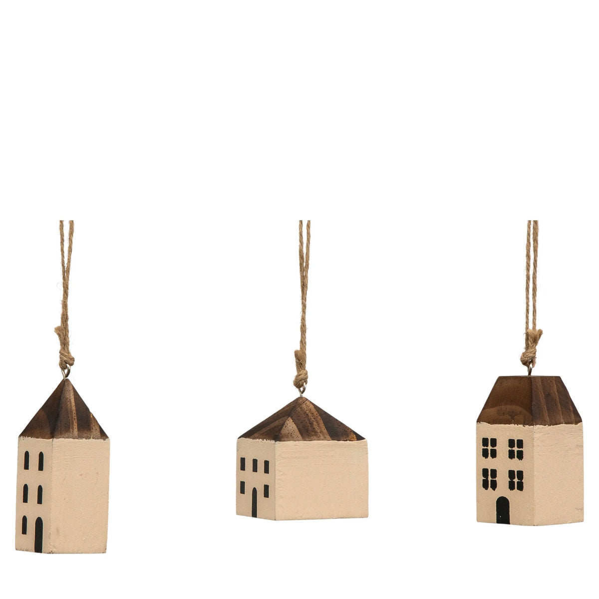Bodhi Accessories Hanging Houses Set of 6 House of Isabella UK