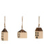 Bodhi Accessories Hanging Houses Set of 6 House of Isabella UK