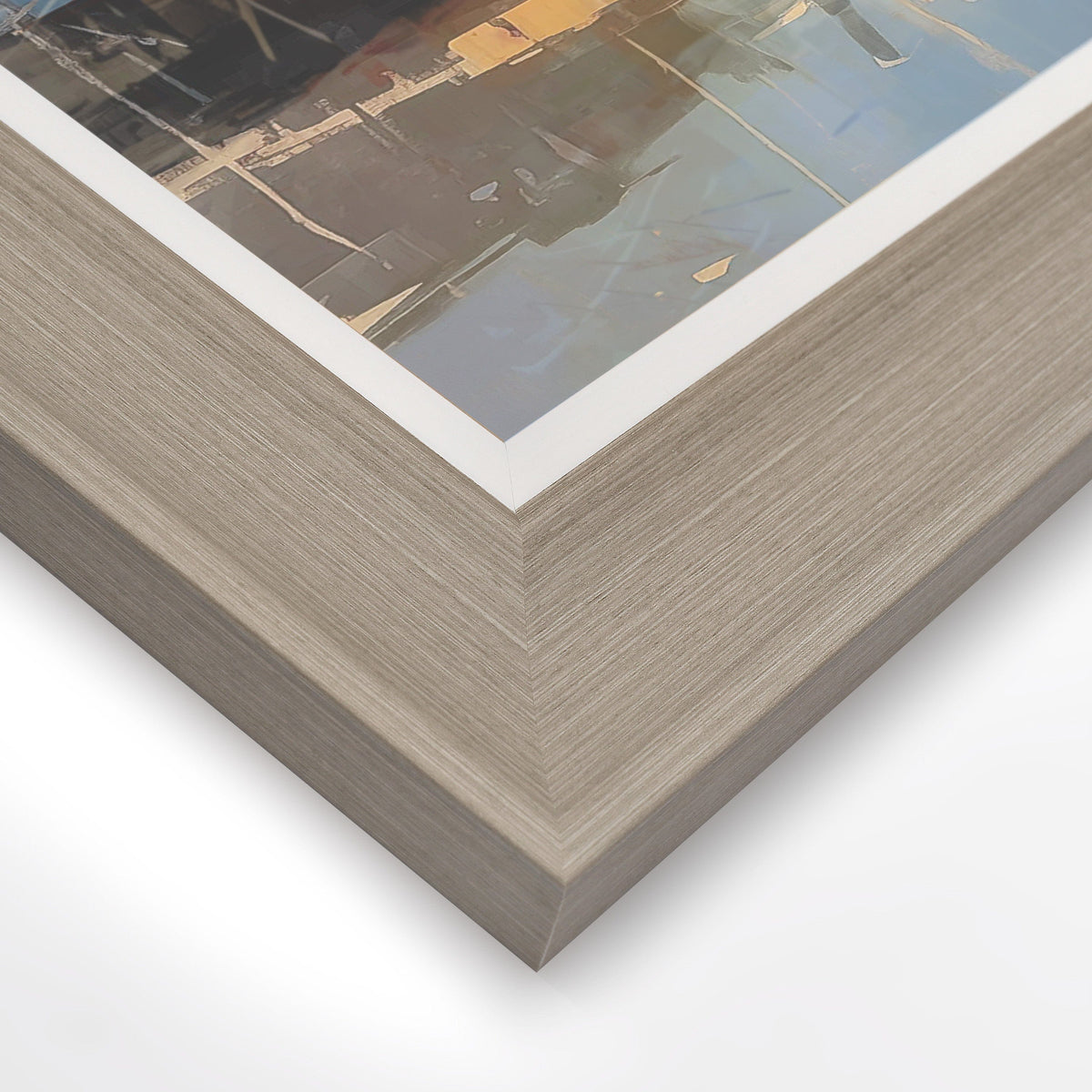 Bodhi Accessories Harbour Glow Framed Canvas House of Isabella UK