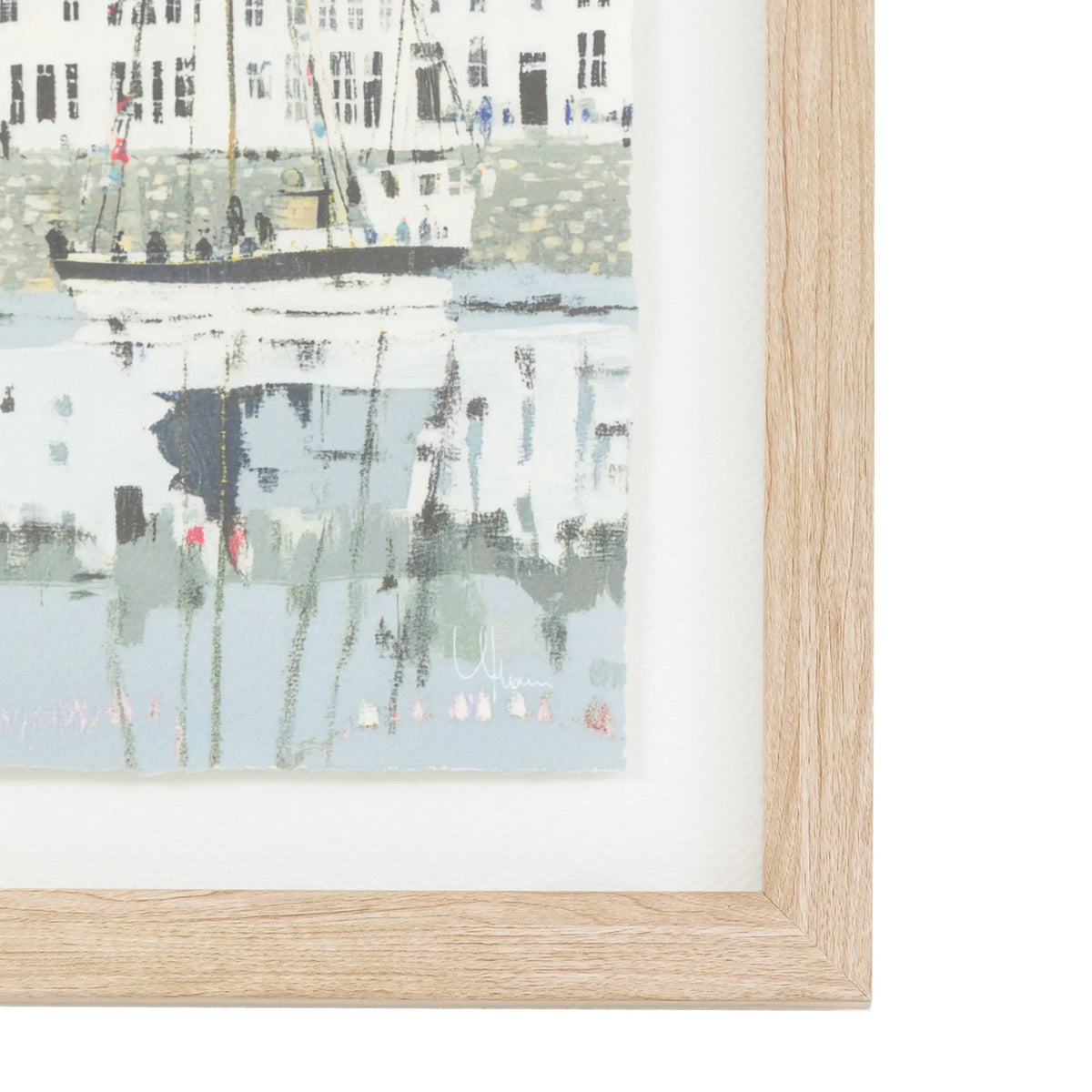 Bodhi Accessories Harbour Life Framed Art House of Isabella UK