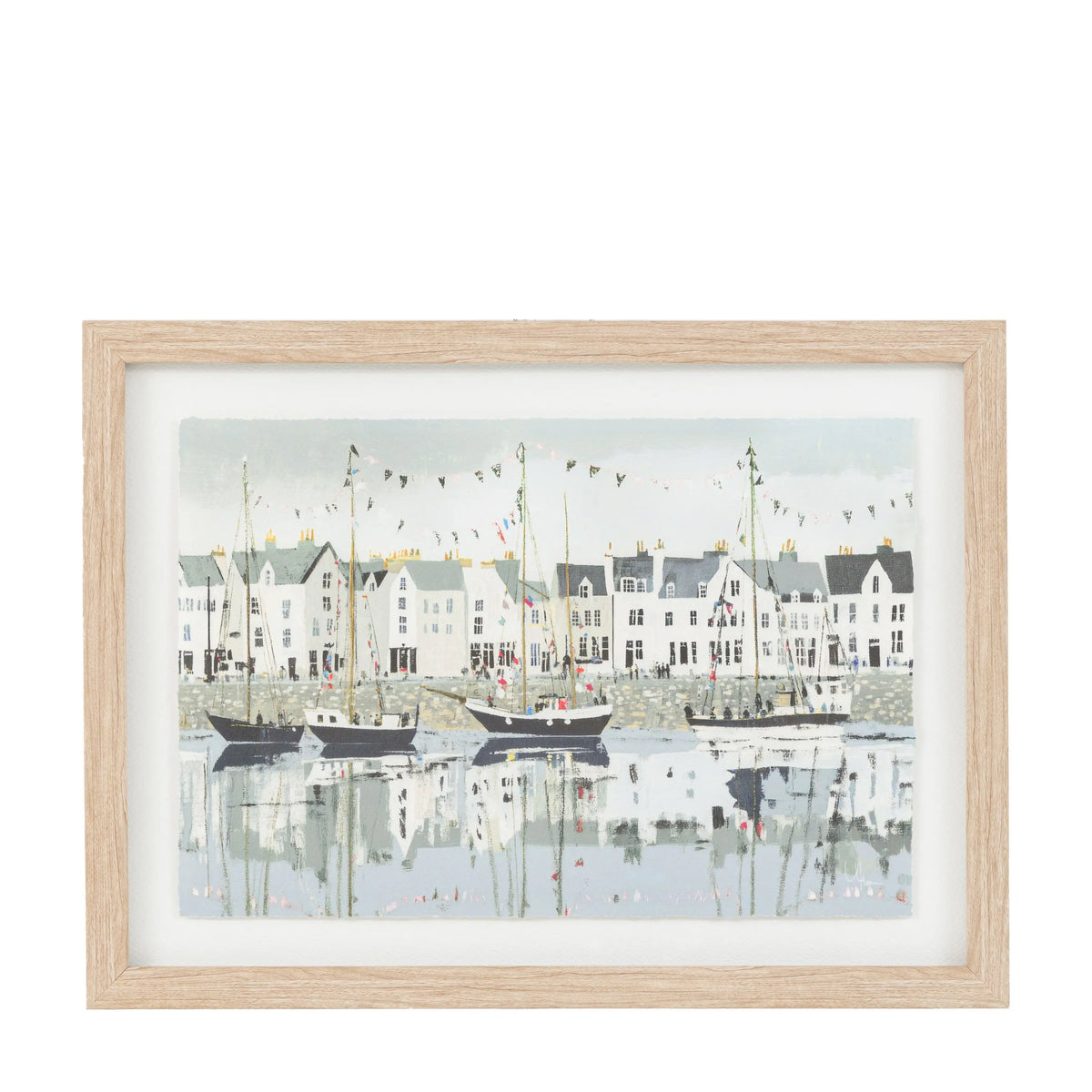 Bodhi Accessories Harbour Life Framed Art House of Isabella UK