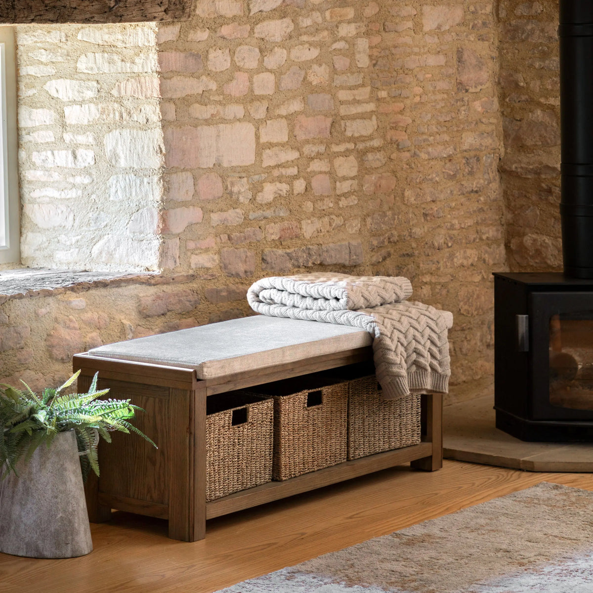 Bodhi Accessories Hardwick Hall Bench House of Isabella UK