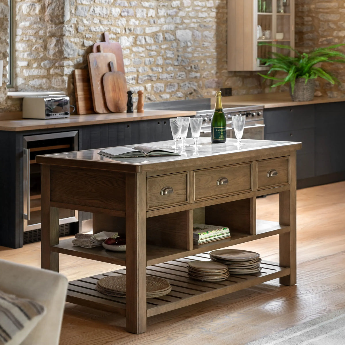 Bodhi Accessories Hardwick Kitchen Island House of Isabella UK