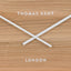 Bodhi Accessories Harley Wall Clock Light Cedar House of Isabella UK