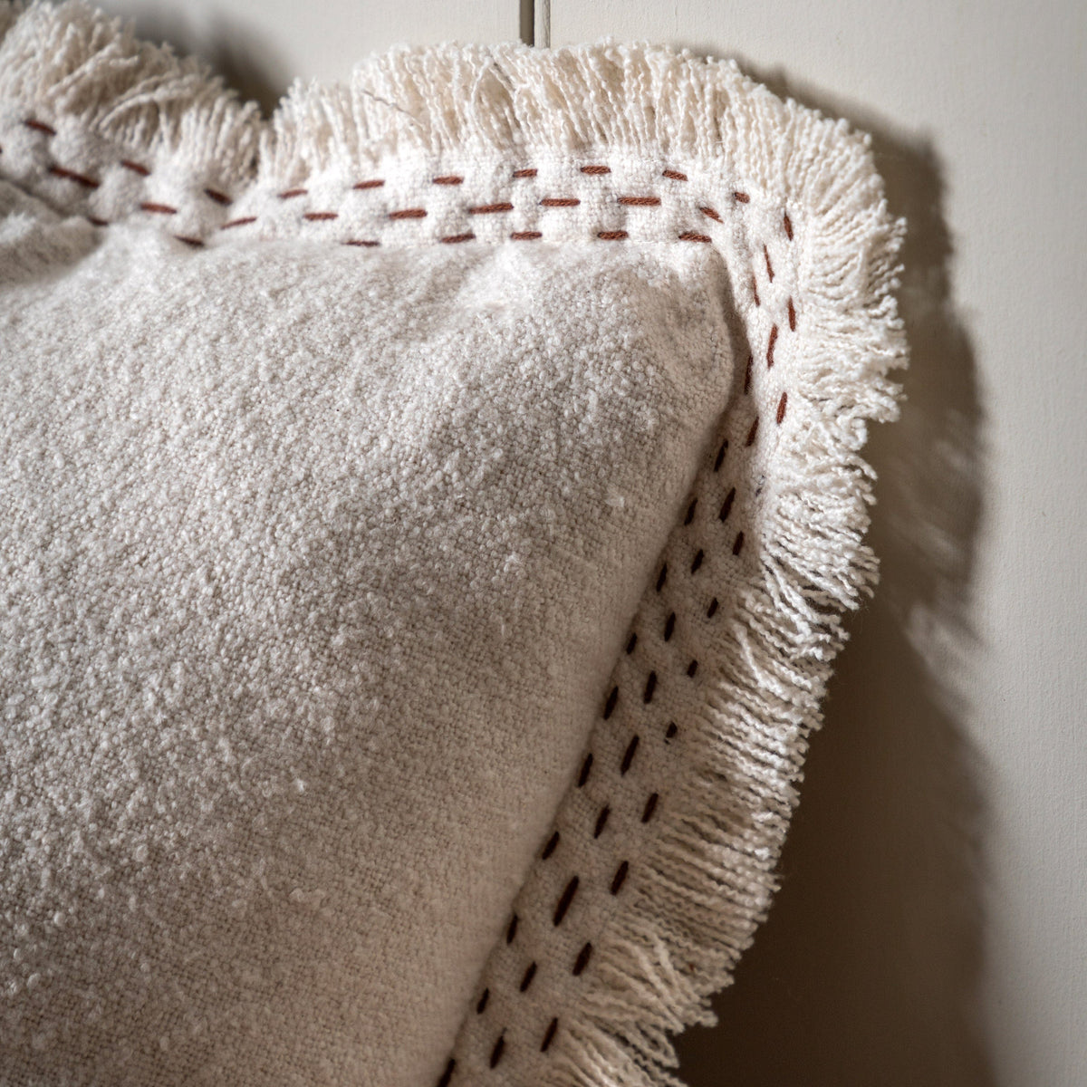 Bodhi Accessories Harmony Cushion Ivory House of Isabella UK