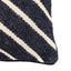 Hemsby Stripe Woven Cushion Ink.