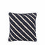 Hemsby Stripe Woven Cushion Ink.