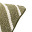 Hemsby Stripe Woven Cushion Olive.