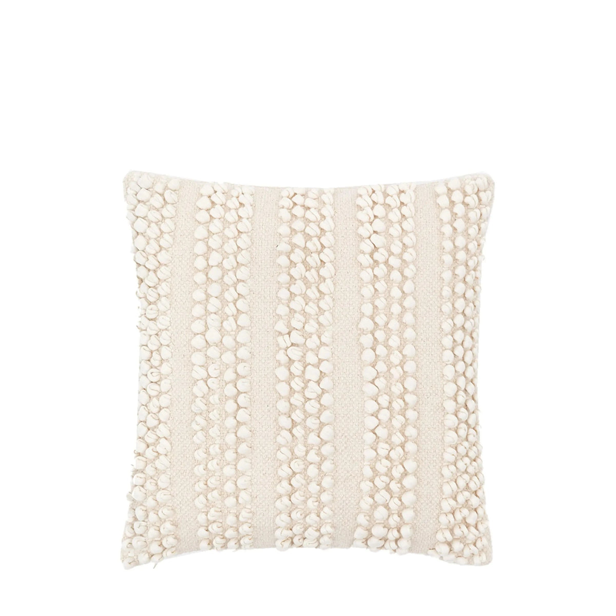 Bodhi Accessories Henton Textured Cushion Cream House of Isabella UK