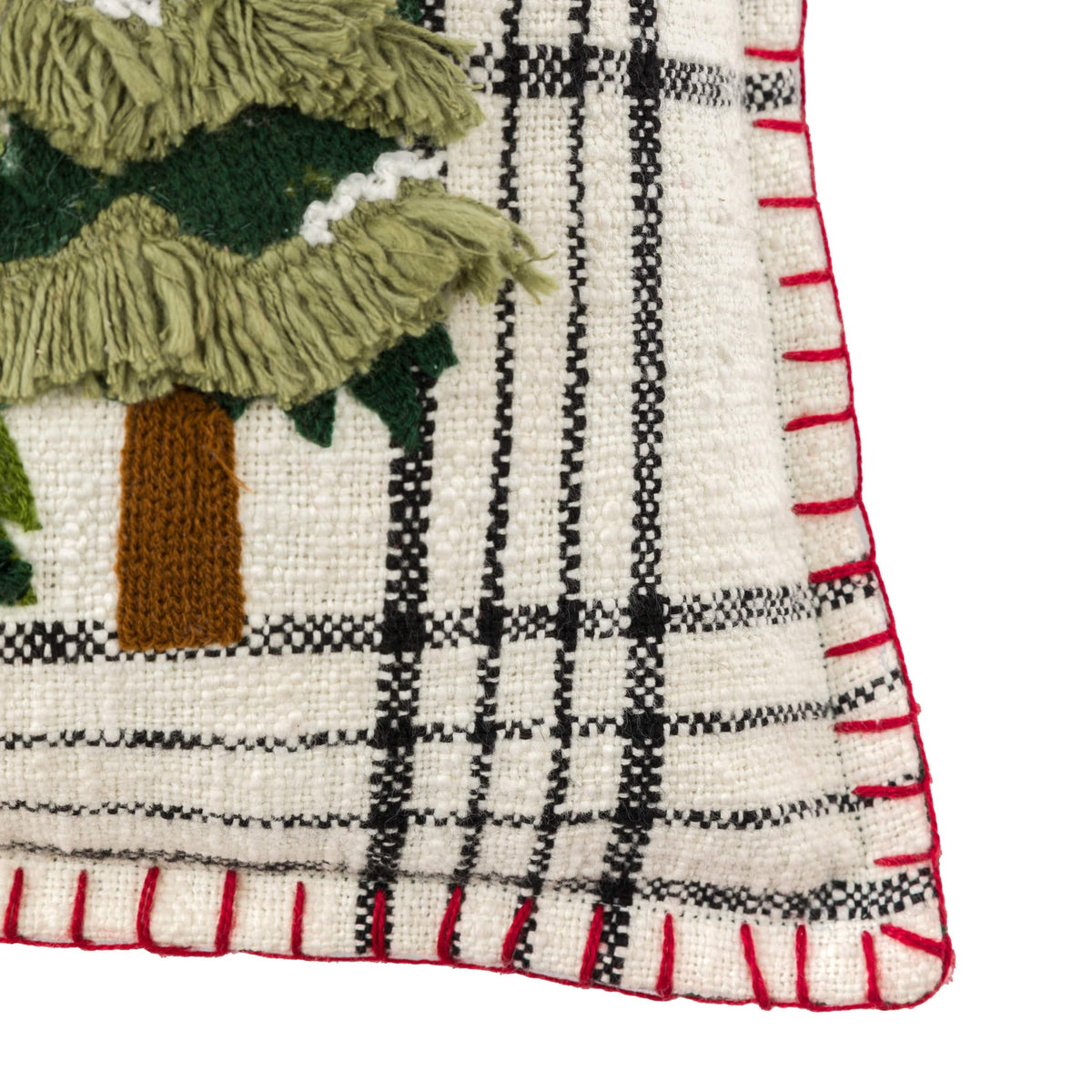 Bodhi Accessories Heritage Trees Merry Christmas Cushion House of Isabella UK