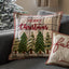 Bodhi Accessories Heritage Trees Merry Christmas Cushion House of Isabella UK