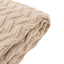 Bodhi Accessories Herringbone Woven Knit Throw Natural House of Isabella UK