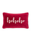 Bodhi Accessories HoHoHo Chenille Embroidered Cushion House of Isabella UK
