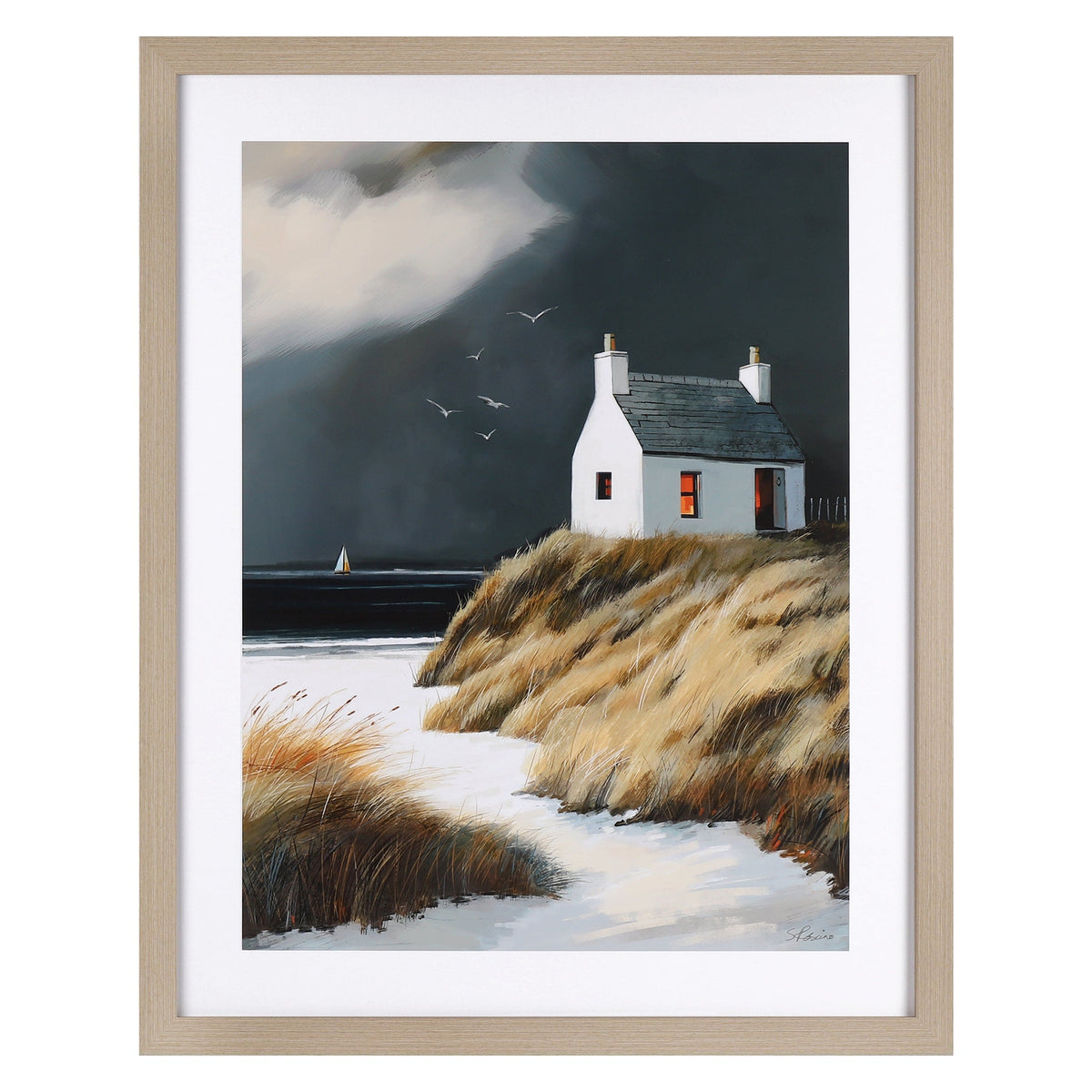 Bodhi Accessories Homeward Bound Framed Art House of Isabella UK