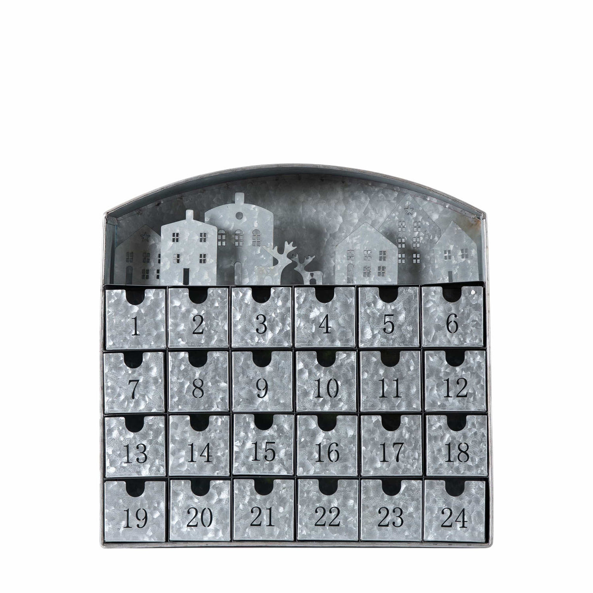Bodhi Accessories House Scene Advent Calendar Metal House of Isabella UK