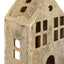Bodhi Accessories House Tealight Holder Antique Gold Small House of Isabella UK