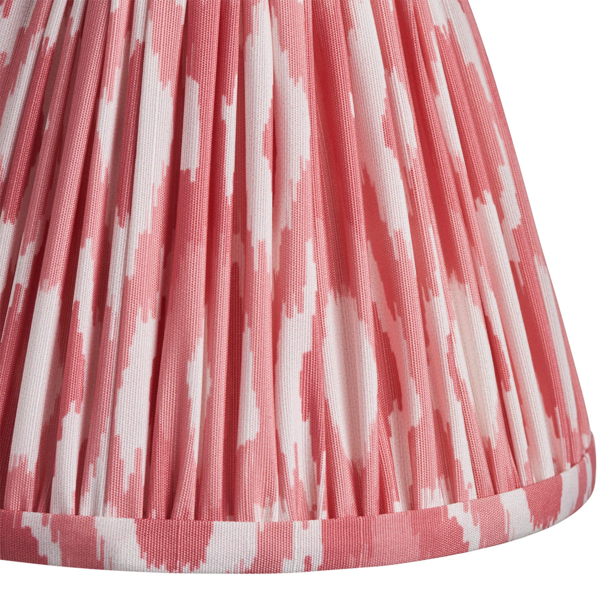 Bodhi Accessories Ikat Shade Coral Pink Fabric 16cm House of Isabella UK