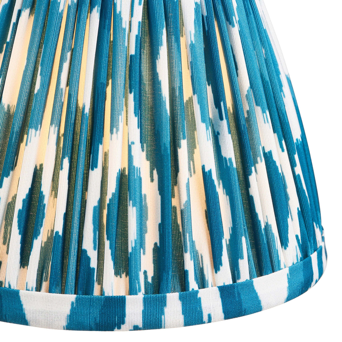 Bodhi Accessories Ikat Shade Marlin Blue Fabric 16cm House of Isabella UK
