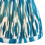 Bodhi Accessories Ikat Shade Marlin Blue Fabric 16cm House of Isabella UK