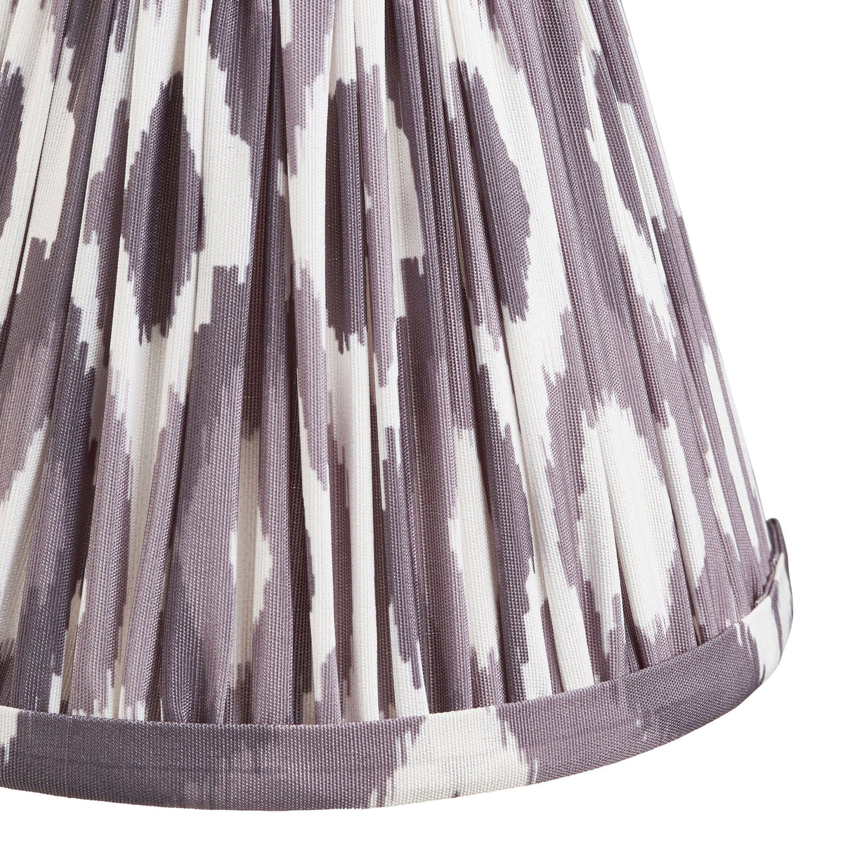 Bodhi Accessories Ikat Shade Pearl Grey Fabric 16cm House of Isabella UK