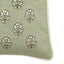 Bodhi Accessories Ilkley Embroider Floral Cushion Sage House of Isabella UK