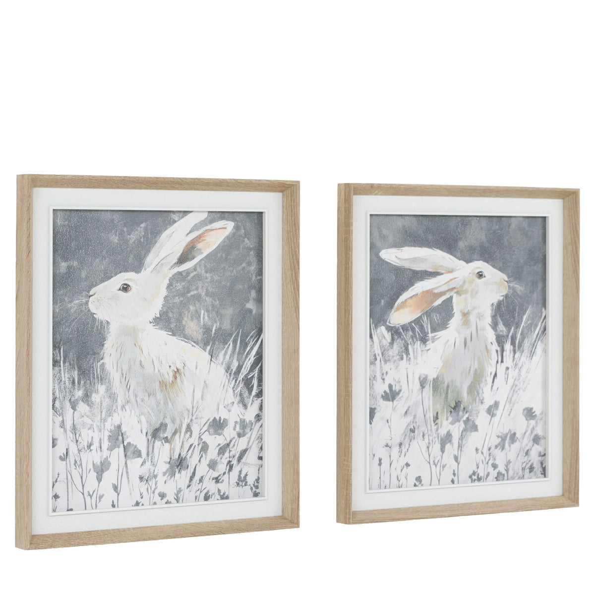 Bodhi Accessories In Clover Framed Canvas Set of 2 House of Isabella UK