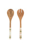 Bodhi Accessories Izel Wooden Salad Servers House of Isabella UK