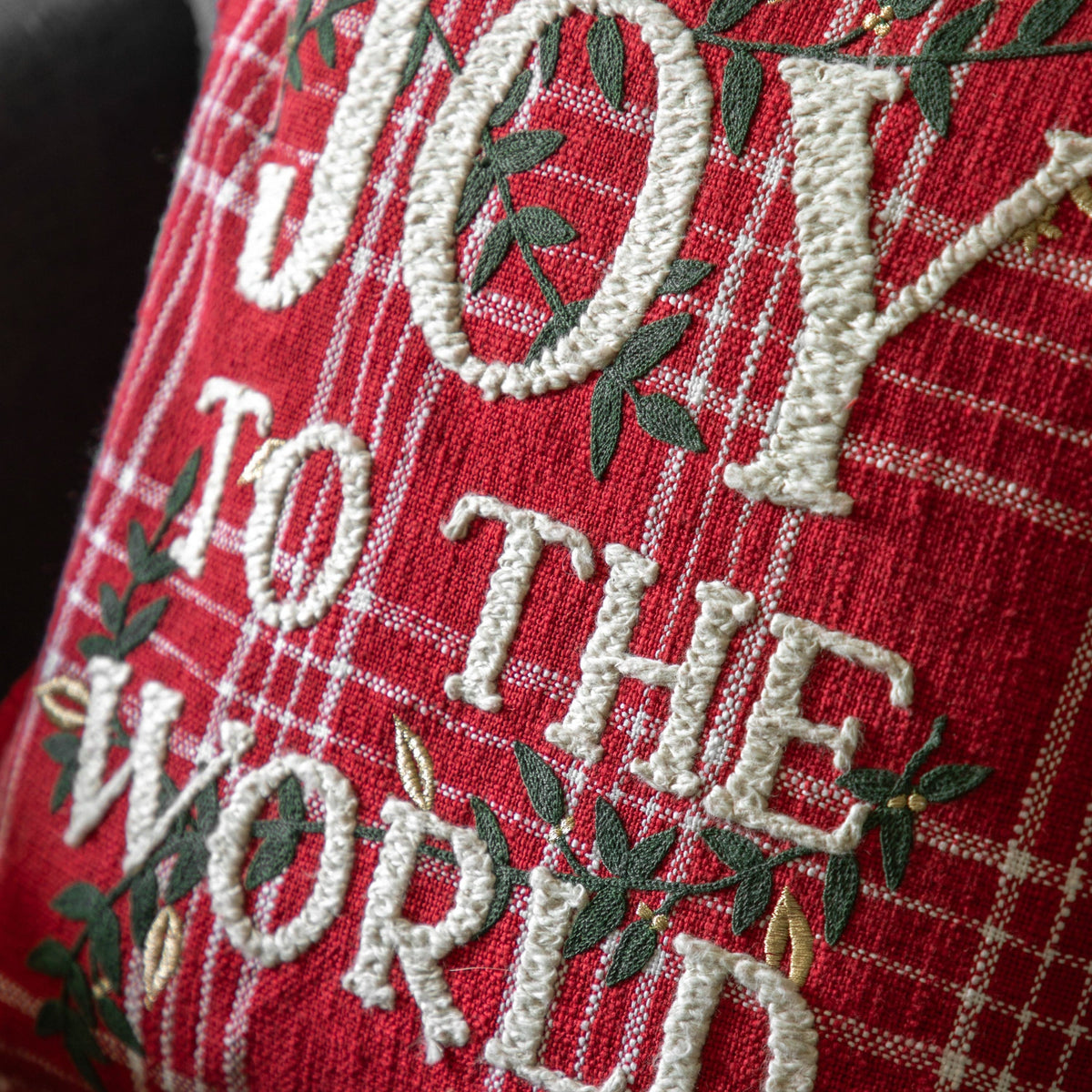 Bodhi Accessories Joy To The World Cushion House of Isabella UK
