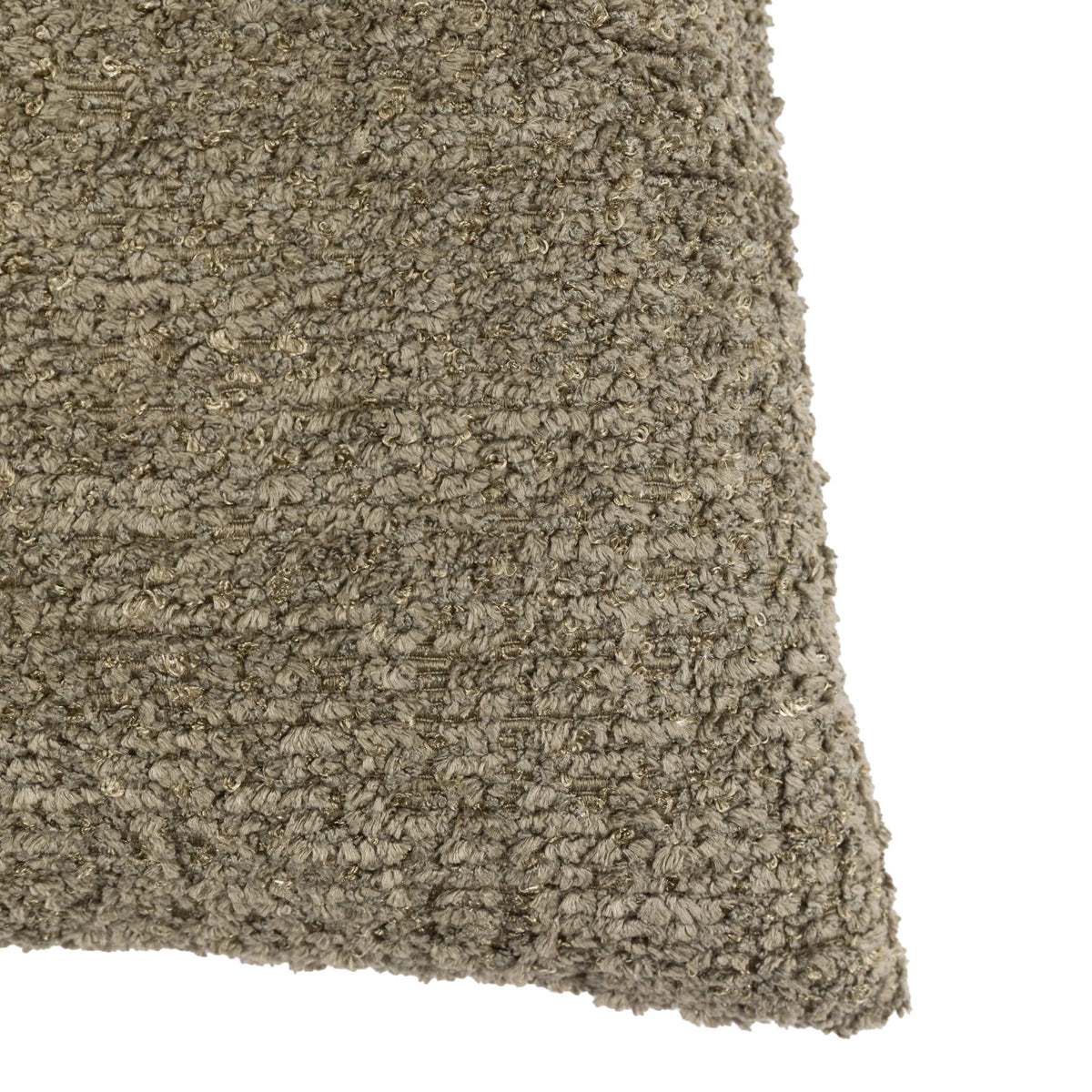 Bodhi Accessories Kaia Chenille Cushion Olive House of Isabella UK