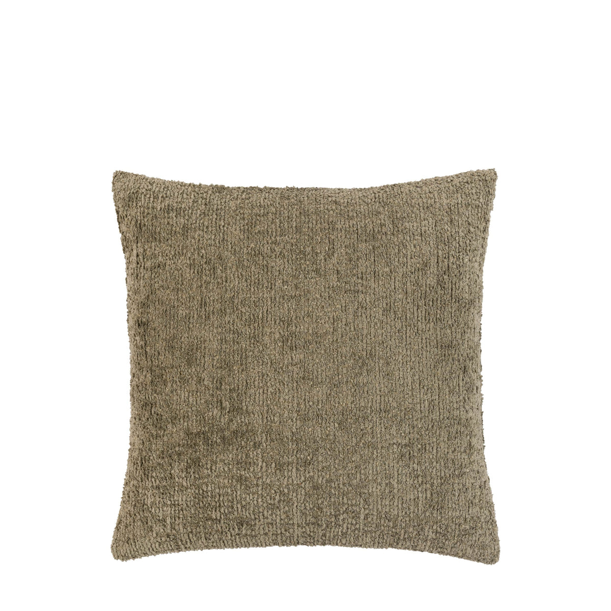 Bodhi Accessories Kaia Chenille Cushion Olive House of Isabella UK