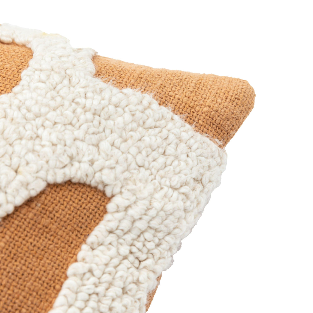 Bodhi Accessories Kalho Embroidered Cushion Apricot House of Isabella UK