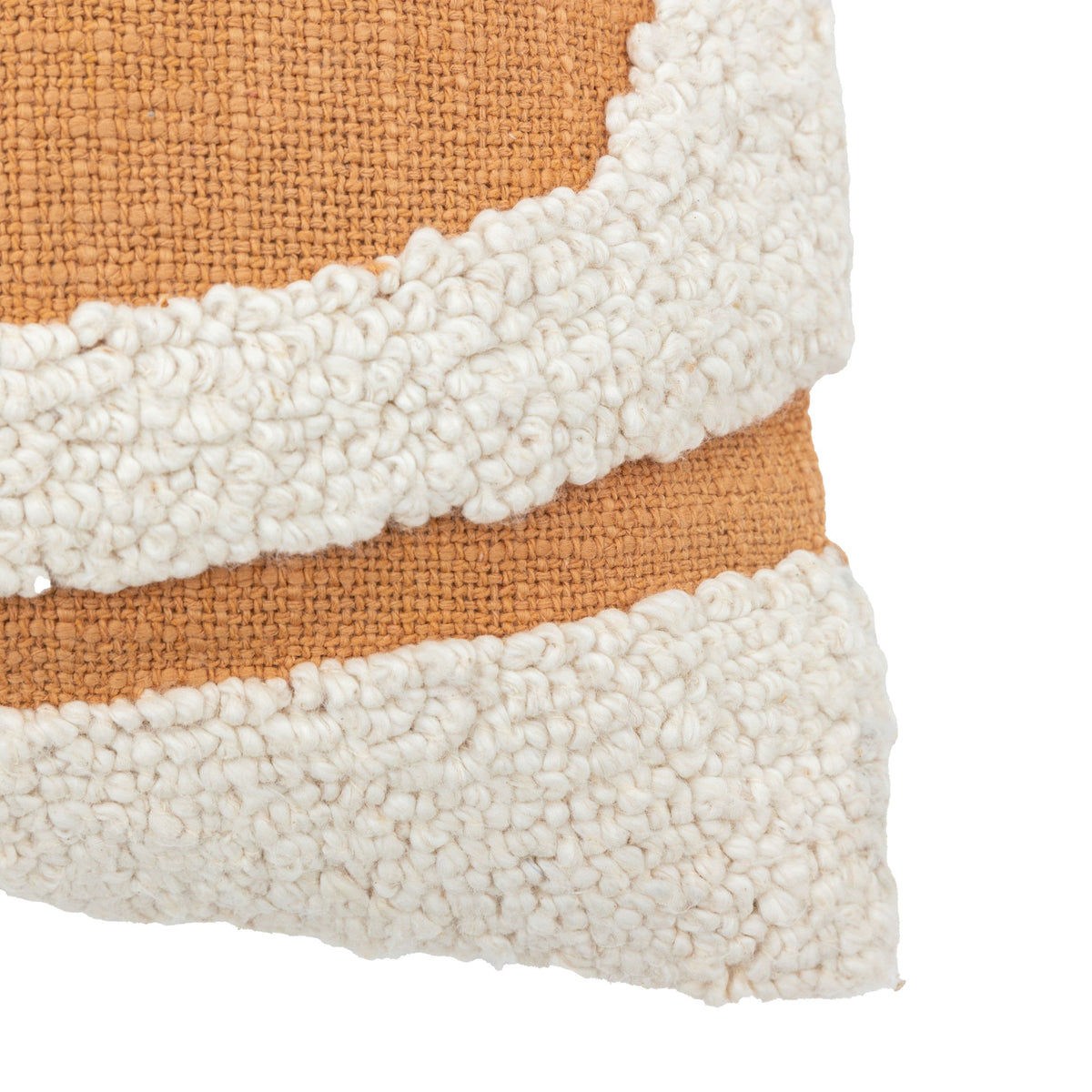 Bodhi Accessories Kalho Embroidered Cushion Apricot House of Isabella UK