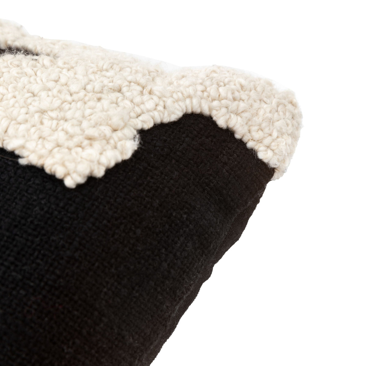 Bodhi Accessories Kalho Embroidered Cushion Midnight House of Isabella UK