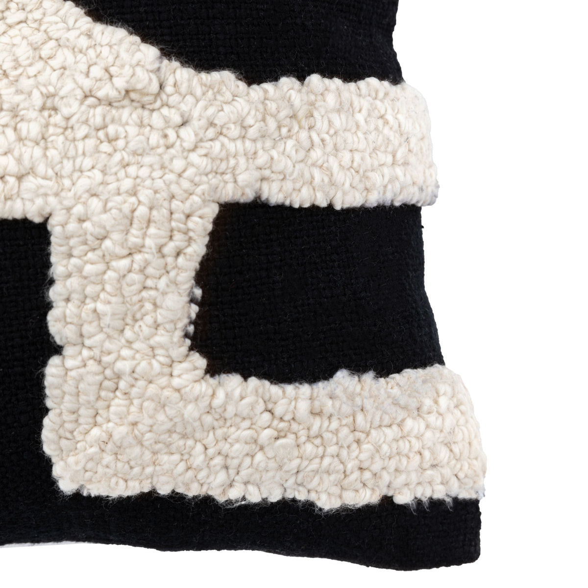 Bodhi Accessories Kalho Embroidered Cushion Midnight House of Isabella UK