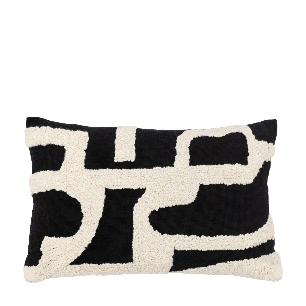 Bodhi Accessories Kalho Embroidered Cushion Midnight House of Isabella UK