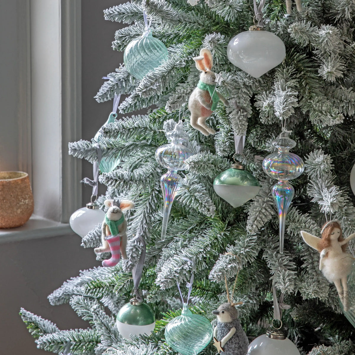 Bodhi Accessories Kalina Baubles Mint Green Set of 3 House of Isabella UK