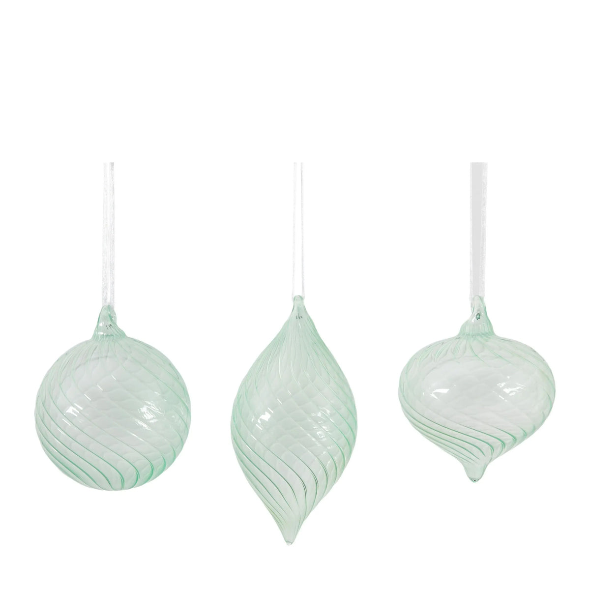 Bodhi Accessories Kalina Baubles Mint Green Set of 3 House of Isabella UK
