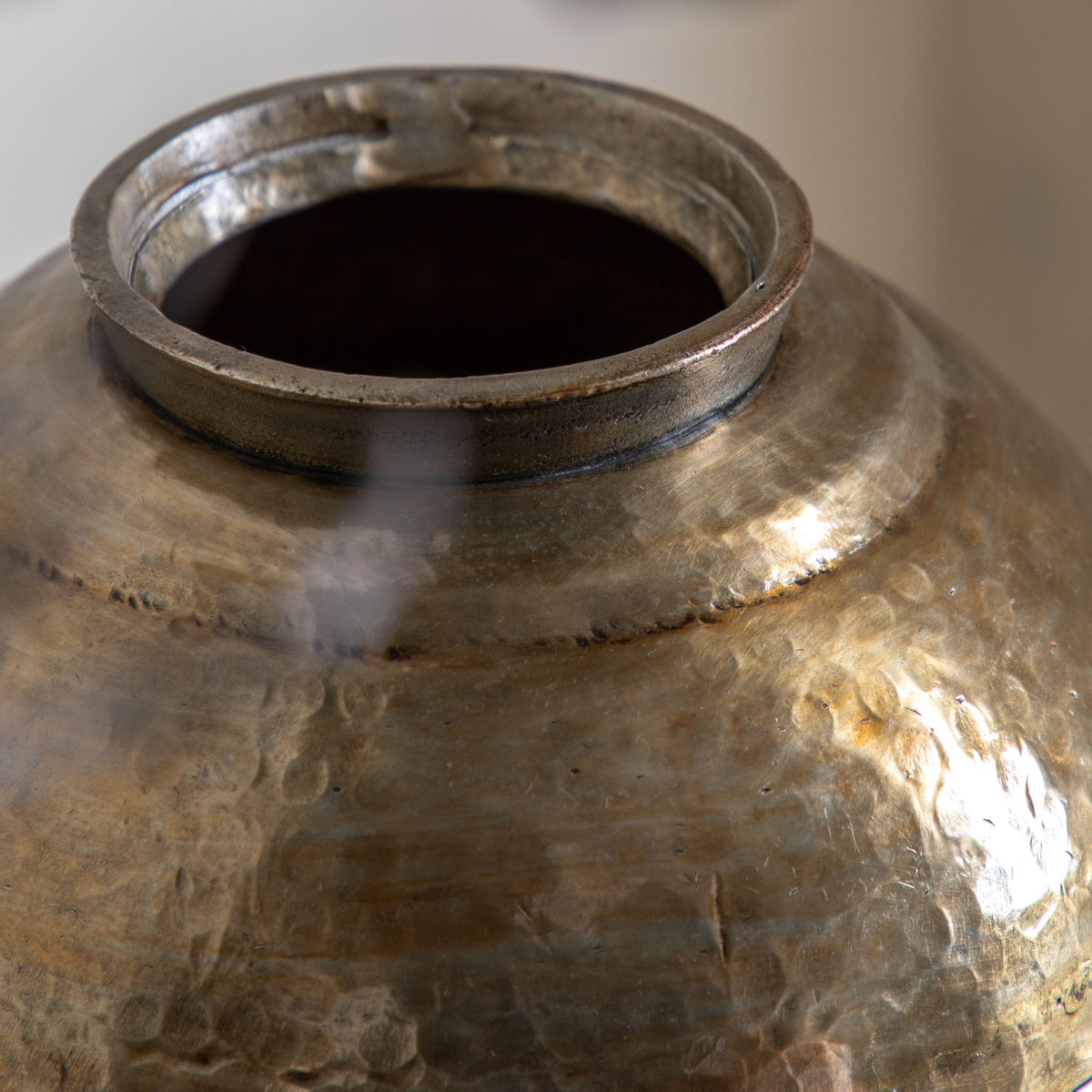 Bodhi Accessories Kasai Metal Vase Small House of Isabella UK