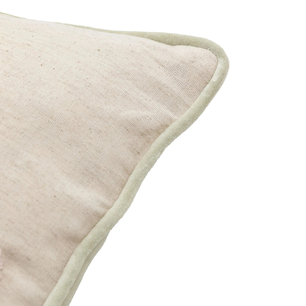 Bodhi Accessories Kilnsey Embroidered Springs Cushion House of Isabella UK