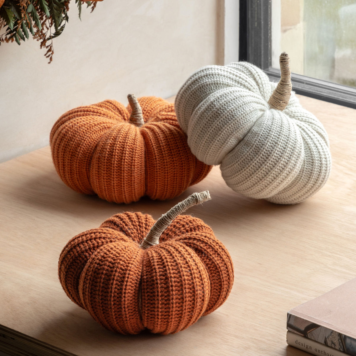 Bodhi Accessories Knitted Pumpkin Rust House of Isabella UK