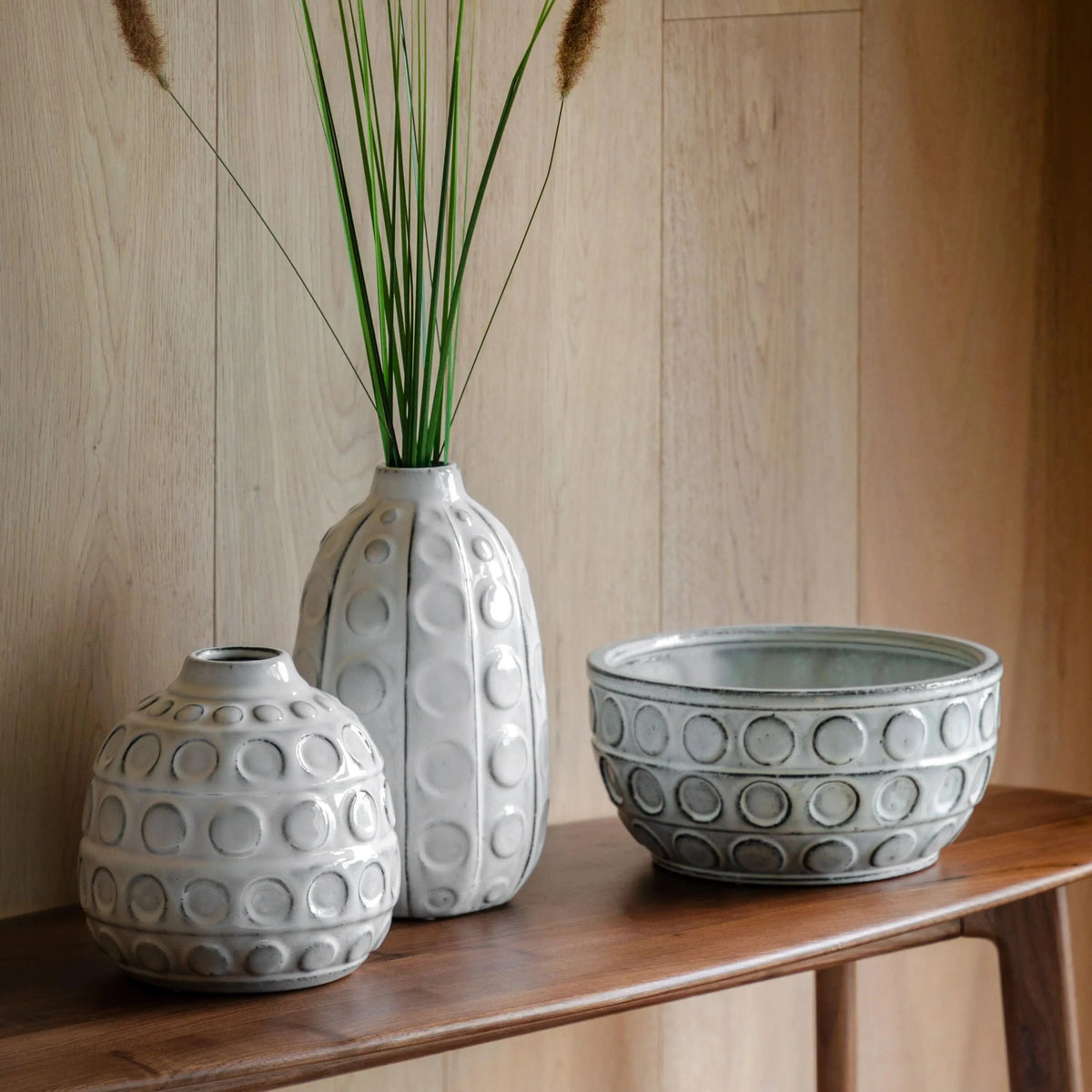 Bodhi Accessories Kusama Dotted Ceramic Bowl House of Isabella UK